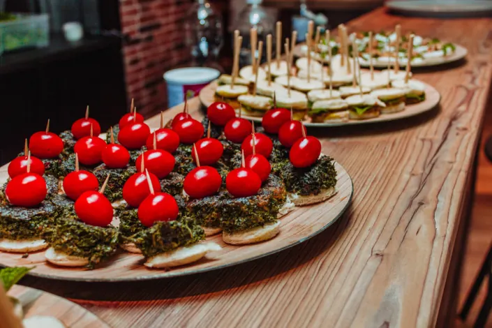 Fingerfood-Buffet — Event im Safran