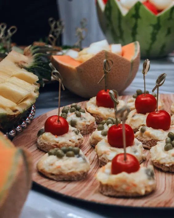 Weiteres Fingerfood-Buffet vom Safran-Catering